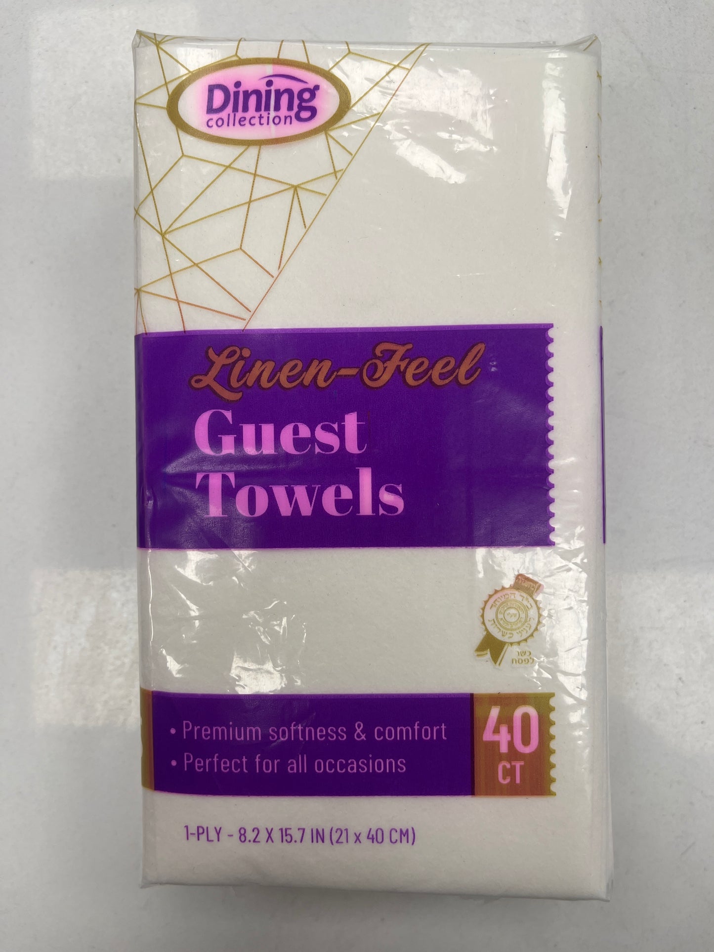 Dining collection, guest towels 