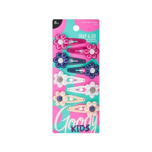 Goody snap & Go Hair Clips 8ct