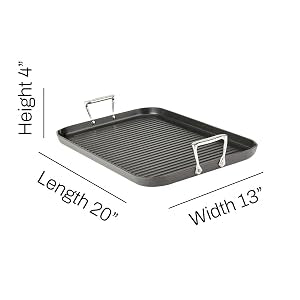 All-Clad HA1 Hard Anodized Nonstick Grill/Griddle Pan