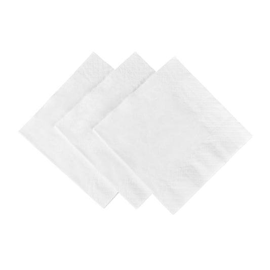 Cocktail Napkins White (100 Count)