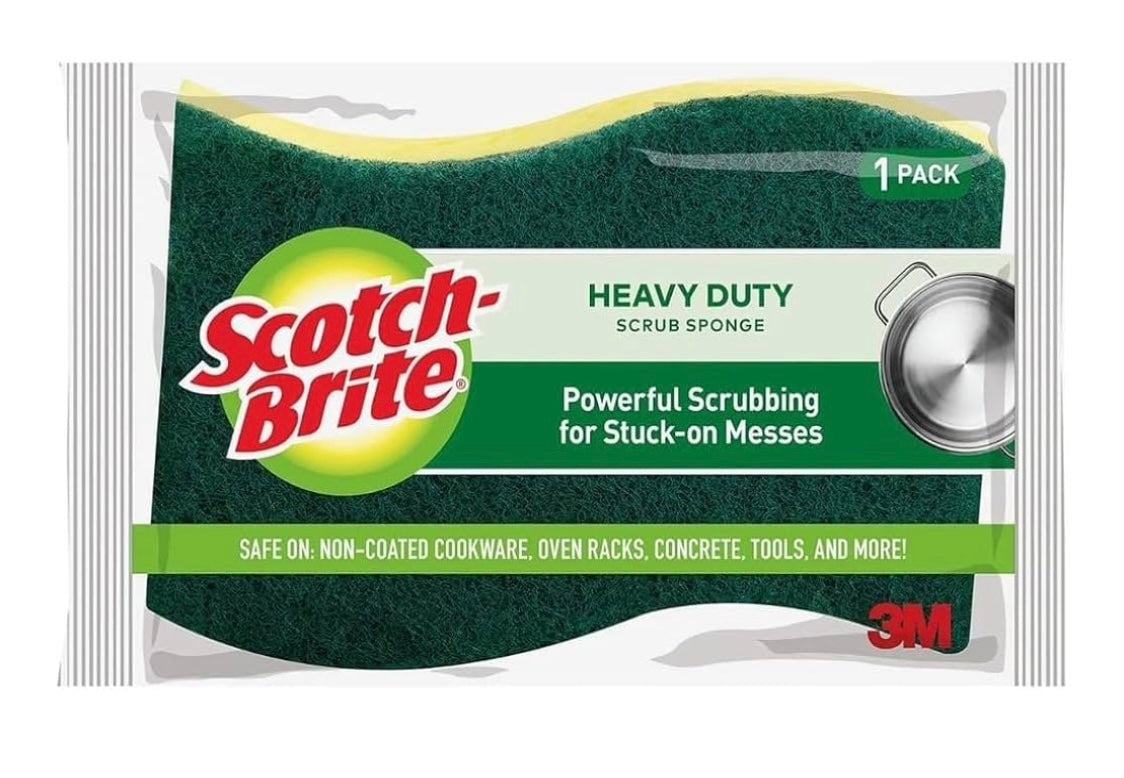 Scotch Brite/Green Single Spong