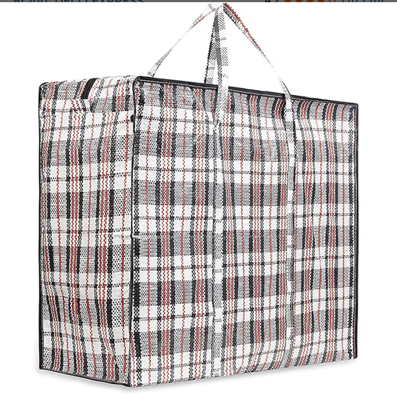 WOVEN zipper bags XXL 24x24