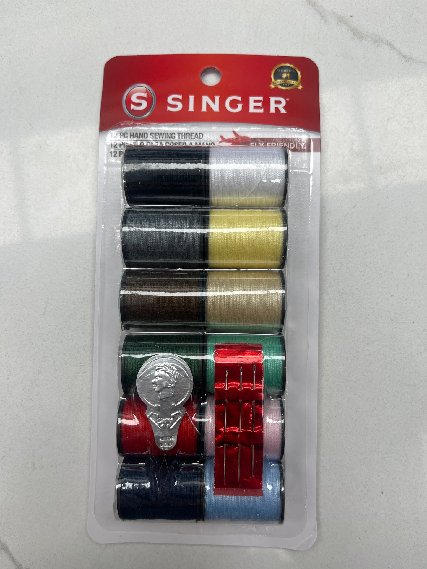 SINGER-SEWING THREAD – 12 ct