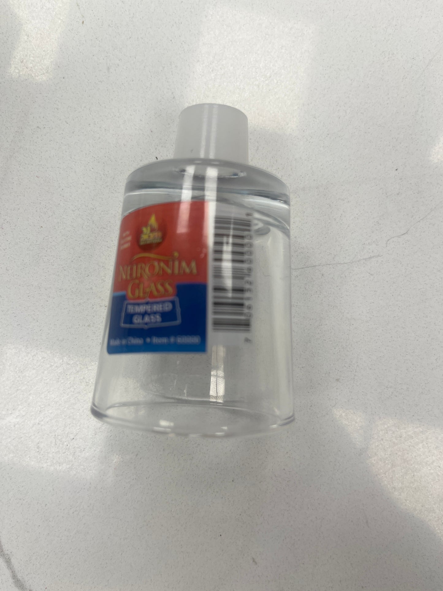 Tempered glass for oil