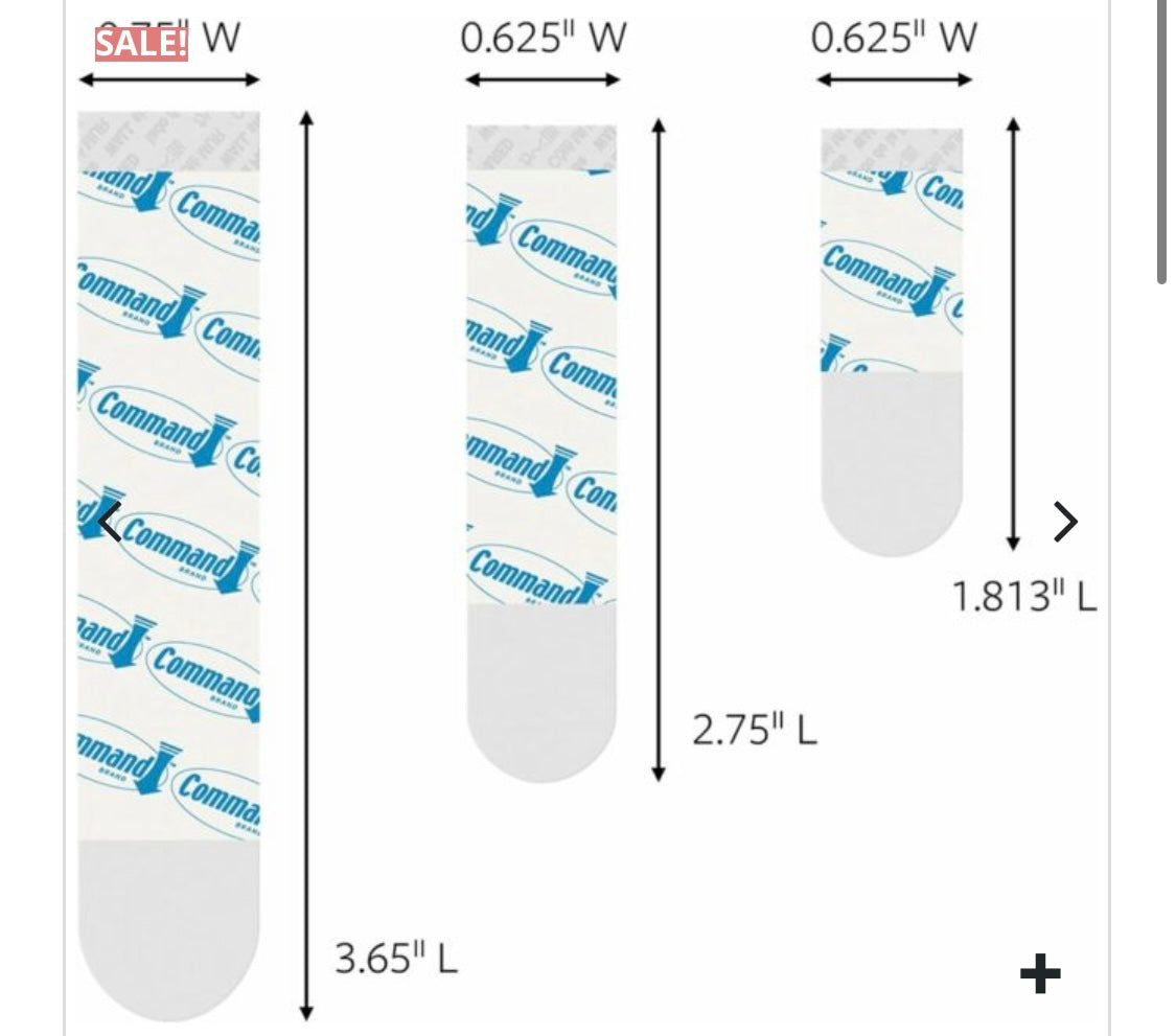 3M command strips 16 total