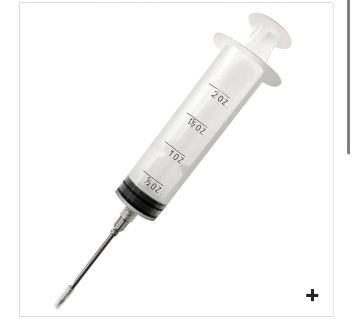 Cutlery edge, flavor, injector stainless steel tip