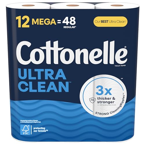 Cottonelle toilet paper 12=48
