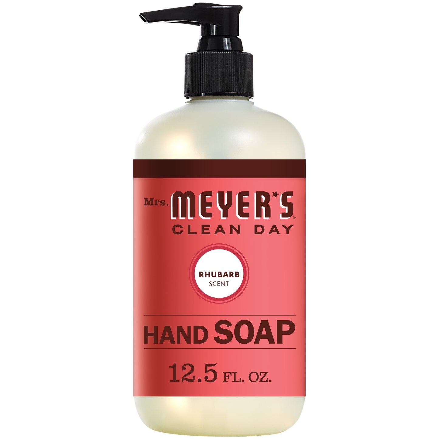 Mrs. Meyers hand soap pump RHubarb