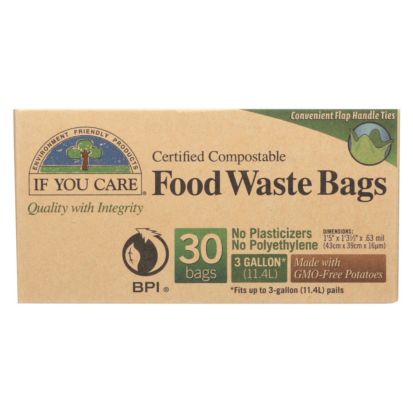 Food waste bags 30 pk