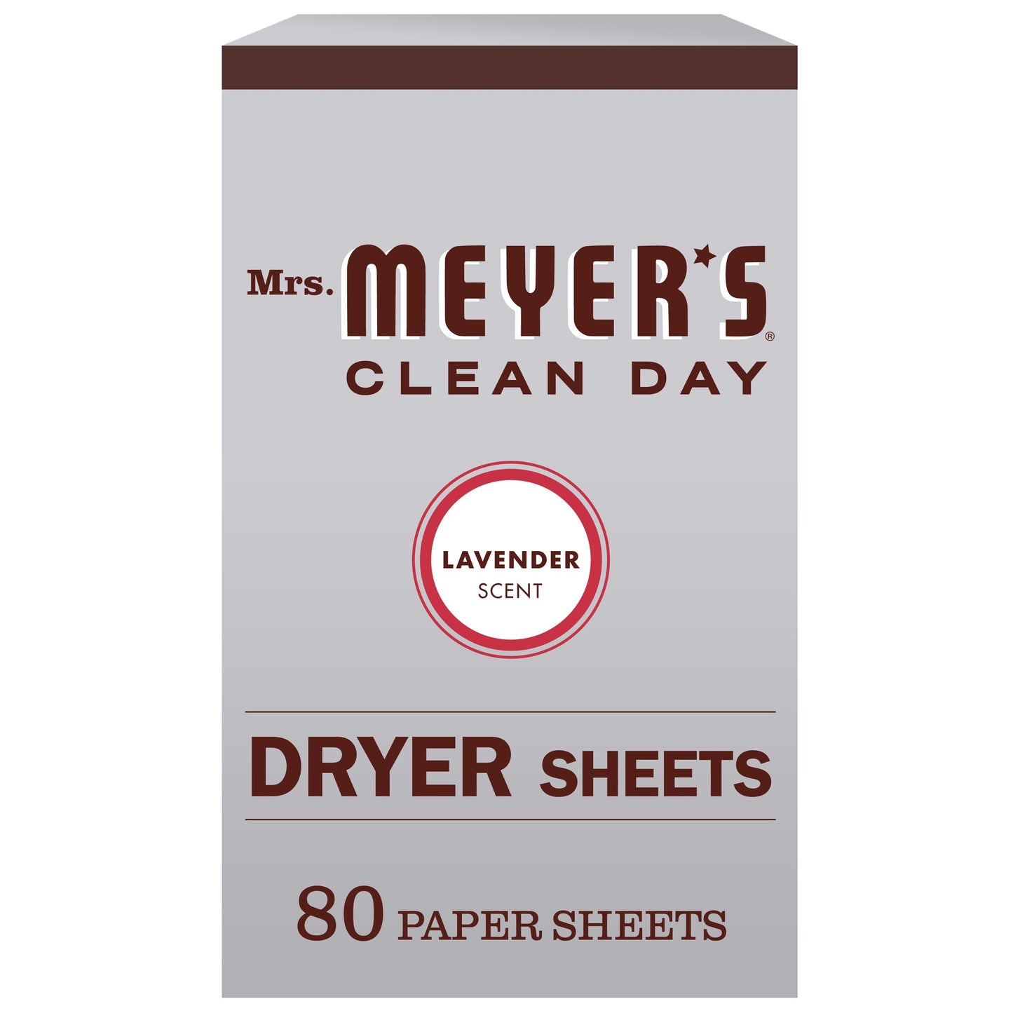 Mrs. Meyers dryer sheets 80c