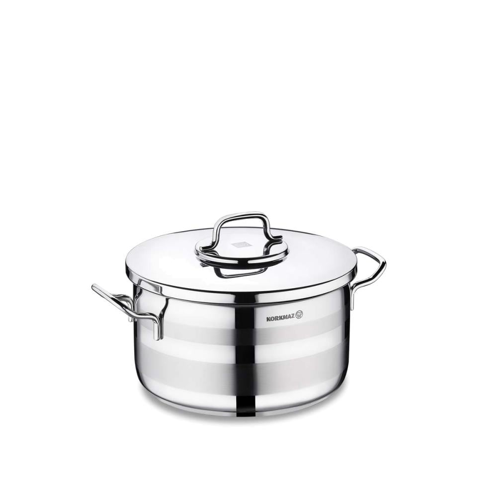 KORKMAZ Astra 2 stainless steel pot 3.3 LT