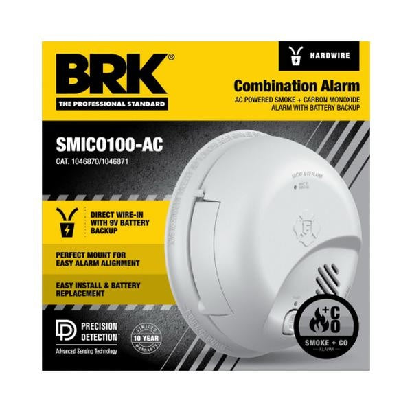 BRK carbon alarm hardwire
