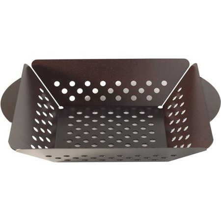 Grill and shake basket nonstick