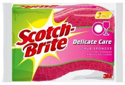Scotch Brite sponges Delicate Care 3pk