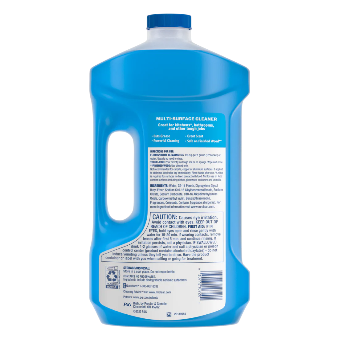 Mr. Clean 2X Concentrated Multi Surface Cleaner with Unstopables Fresh Scent - 64oz