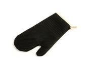 Silicone/Fabric Oven Glove BK