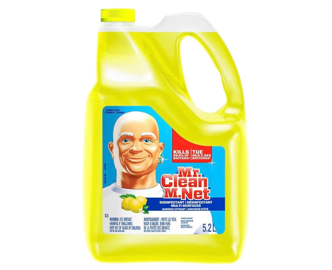 Mr Clean Lemon 5.2L Gallon 176oz