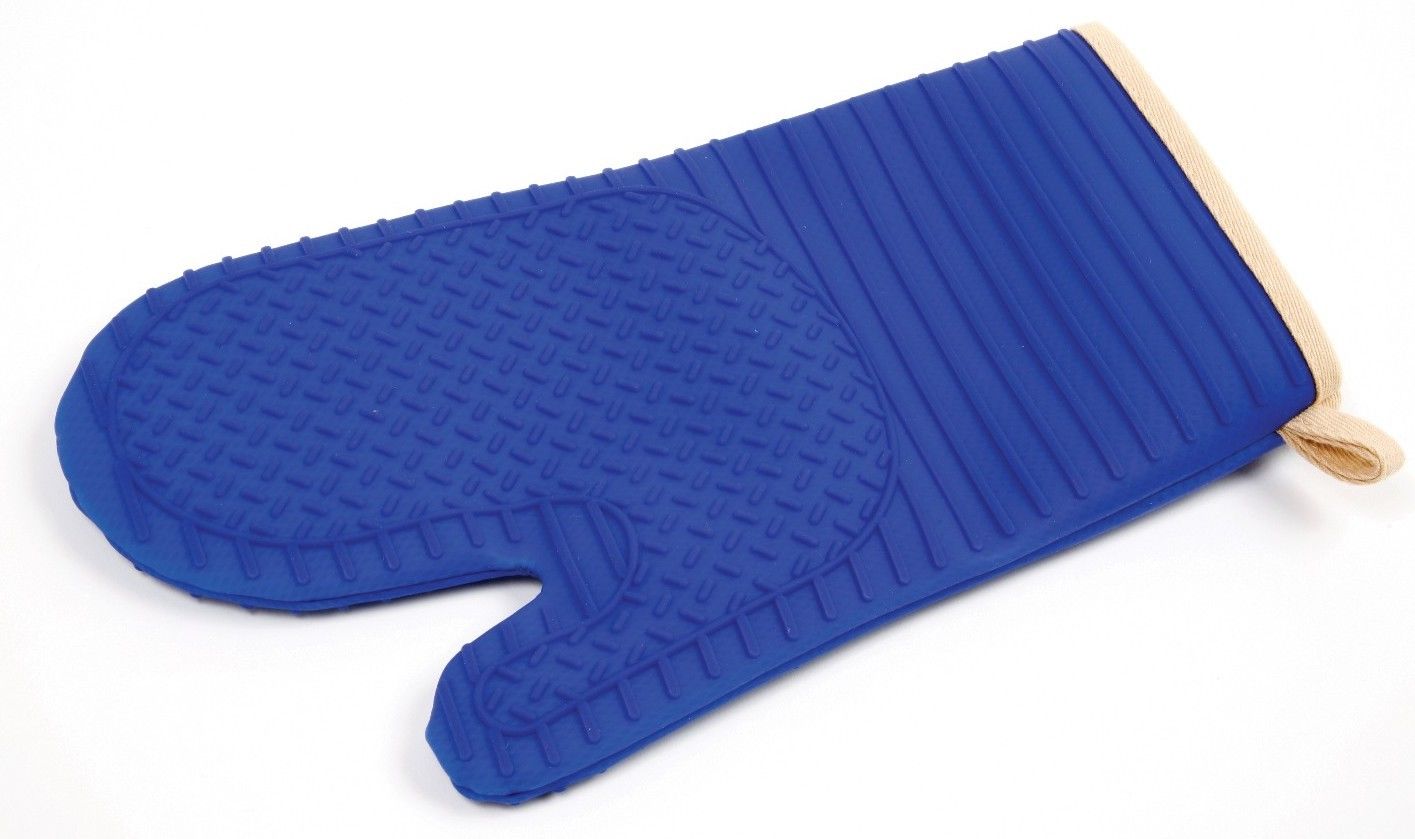 Silicone/Fabric Oven Glove BL