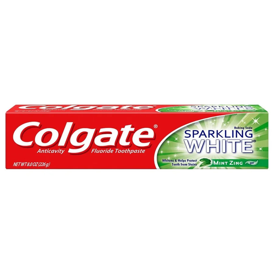 Colgate Sparkling White Mint Zing - 8oz