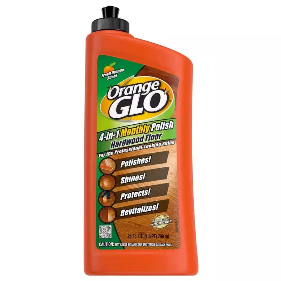 Orange Glo Hardwood Floor 4-in-1 Monthly Polish - 24oz