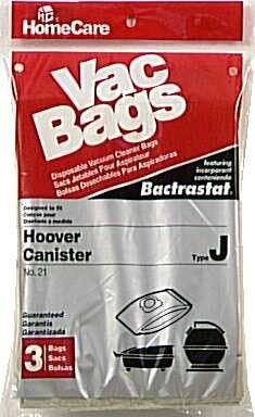 Vac Bags Hoover #21 Type J