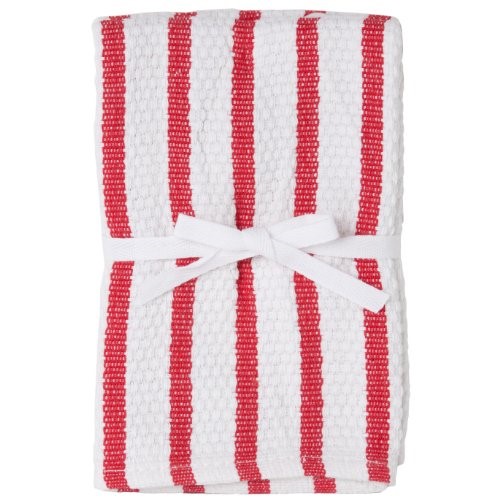 Dish Cloths Red Set Of 2
