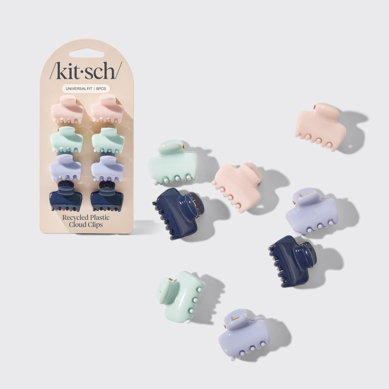 Kit.sch/ universal fit recycle plastic hair clips