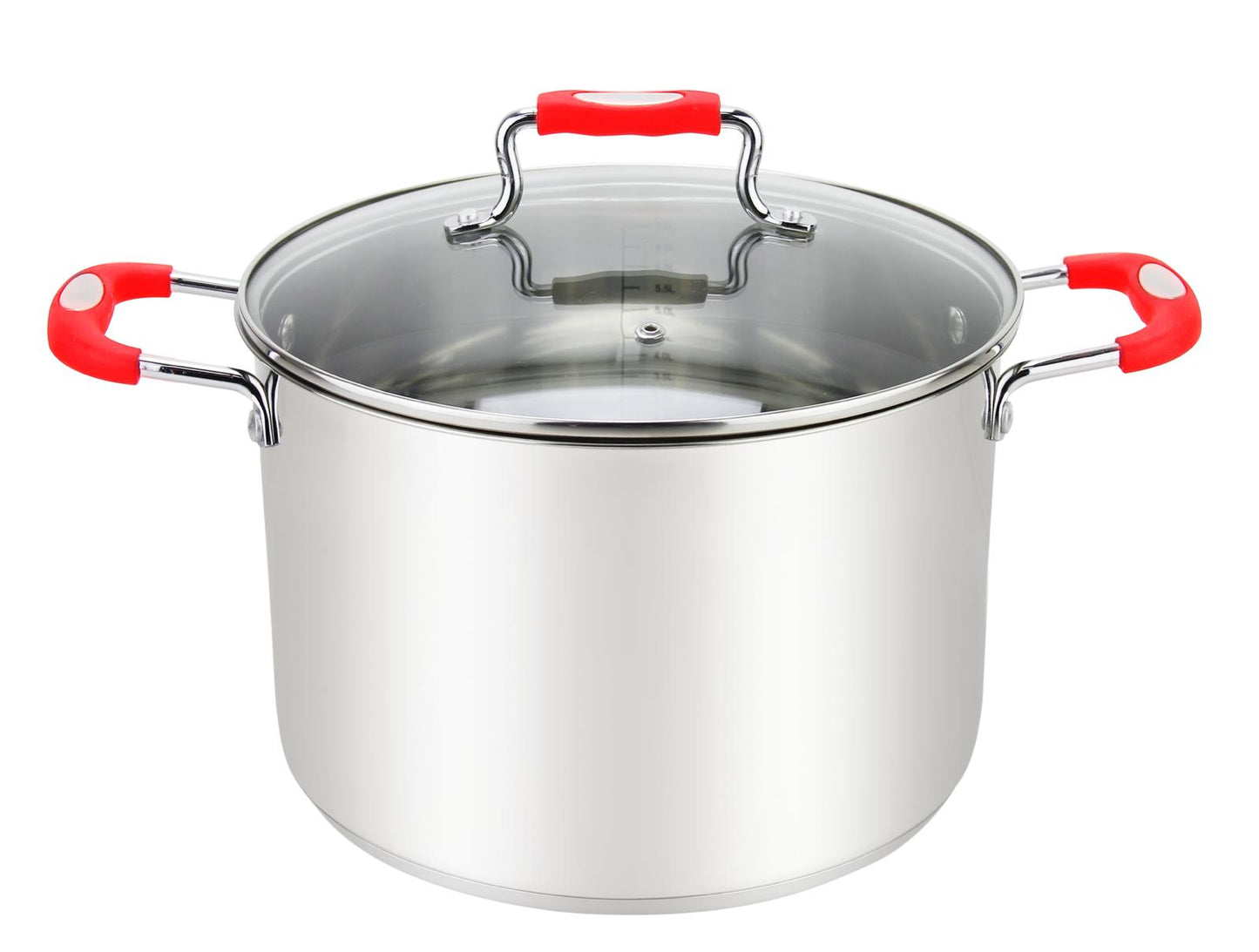 12.5QT Red Stockpot