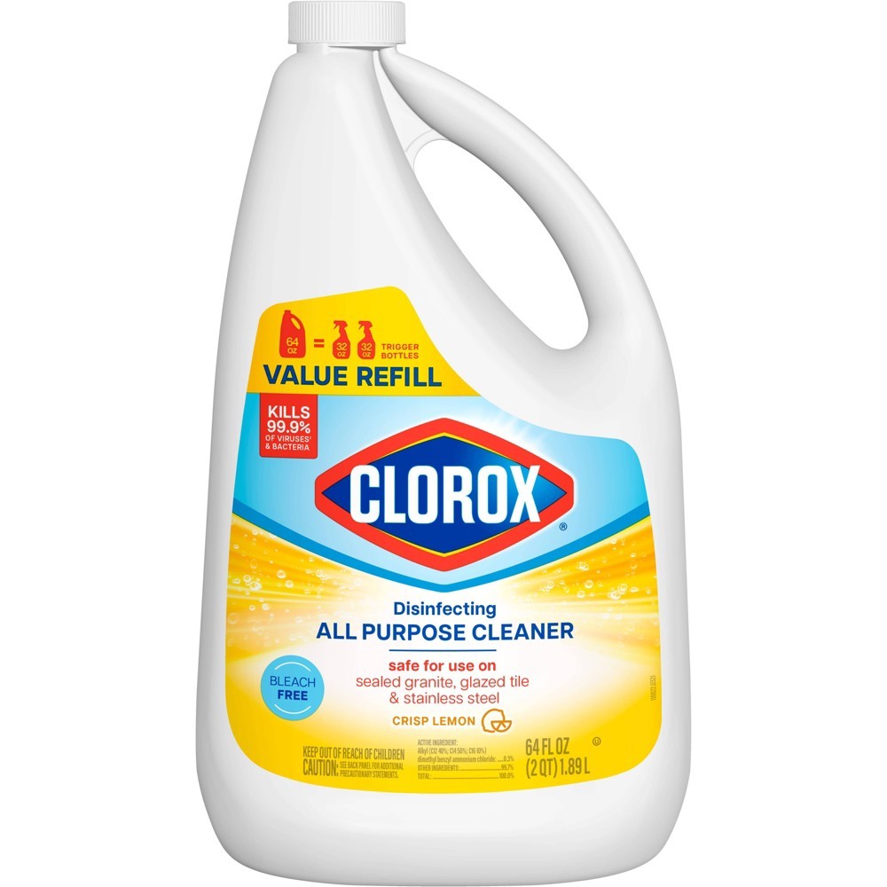 Clorox all purpose cleaner disinfecting refill
