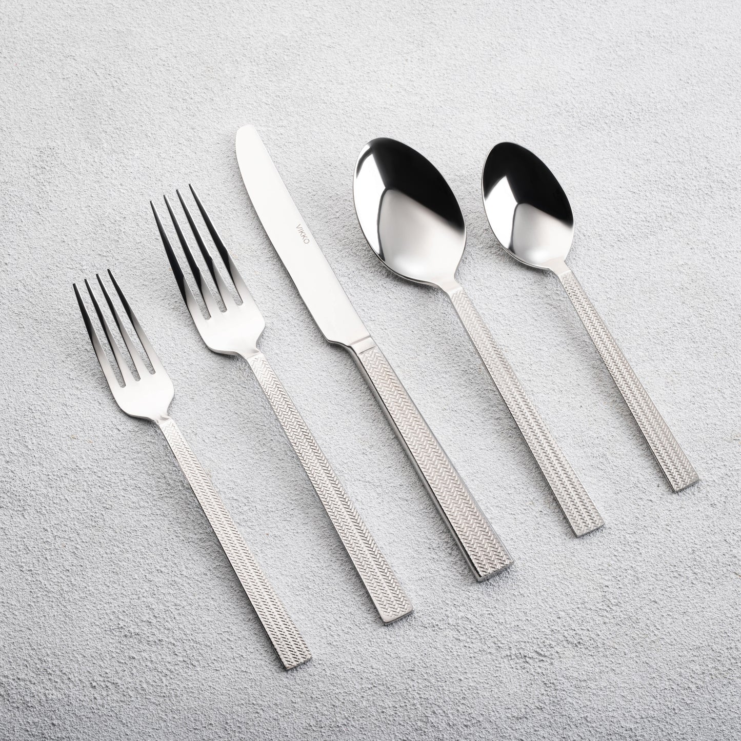 20 piece flatware set stainless steel dining collection