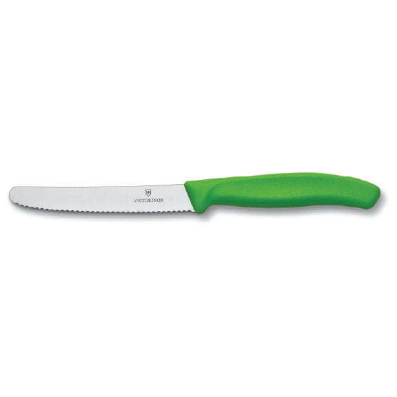 Victorinox knife Green Sarated
