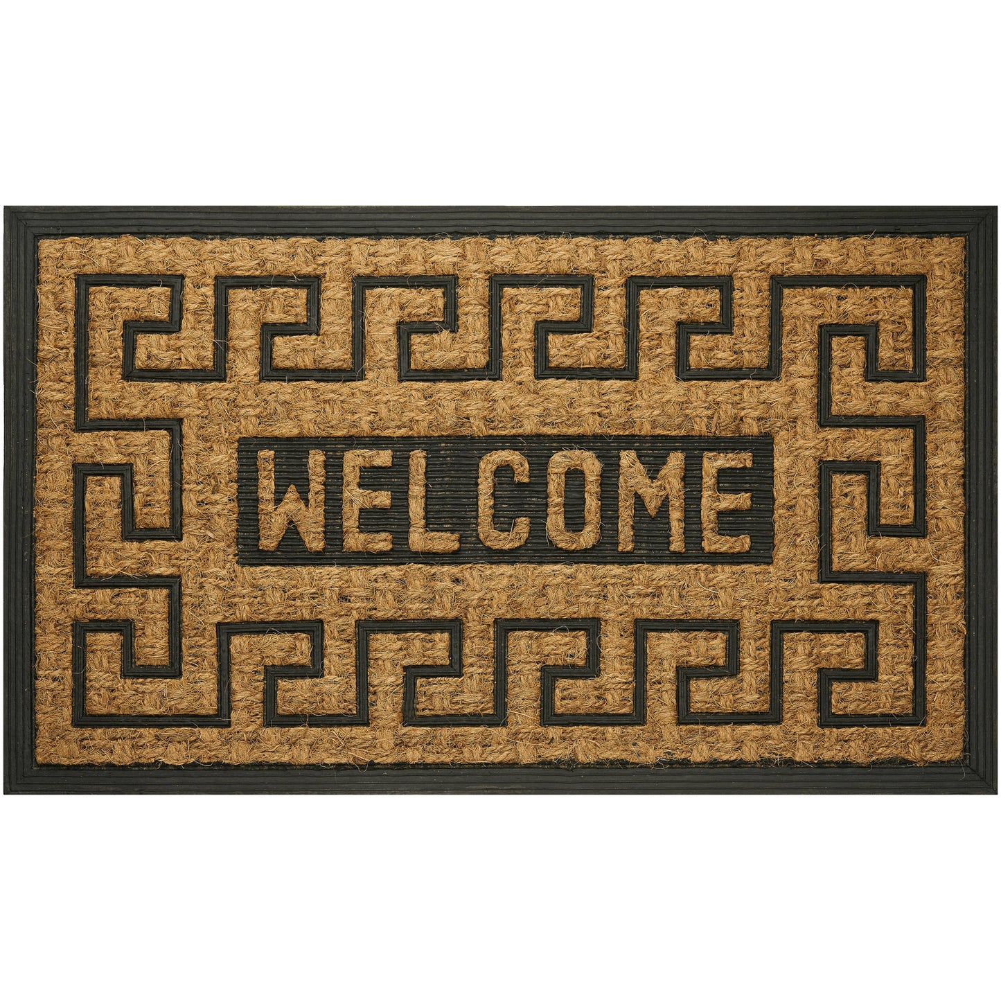 MAT-COCO WELCOME-18x30 GREEK K