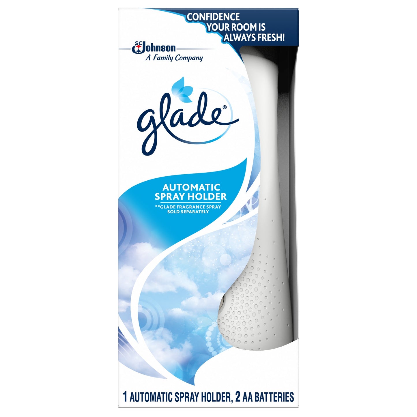 Glade automatic spray holder