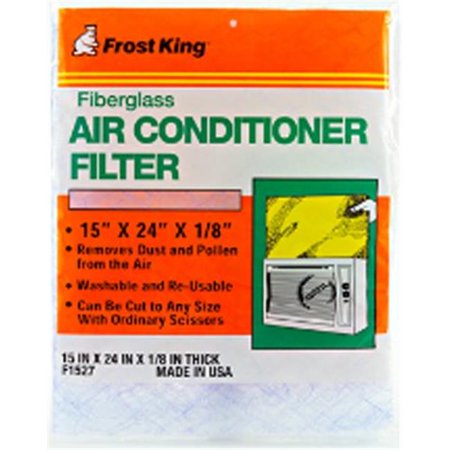 Fiberglass Filter 15x24x1/8"