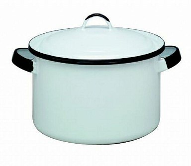 Cooking Pot 5-3/4Qt Enamel
