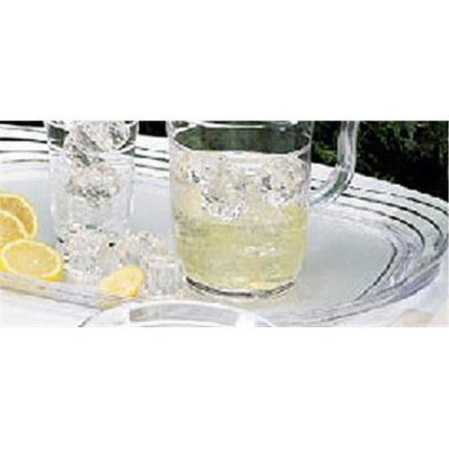 Serving Tray Clear Oblong