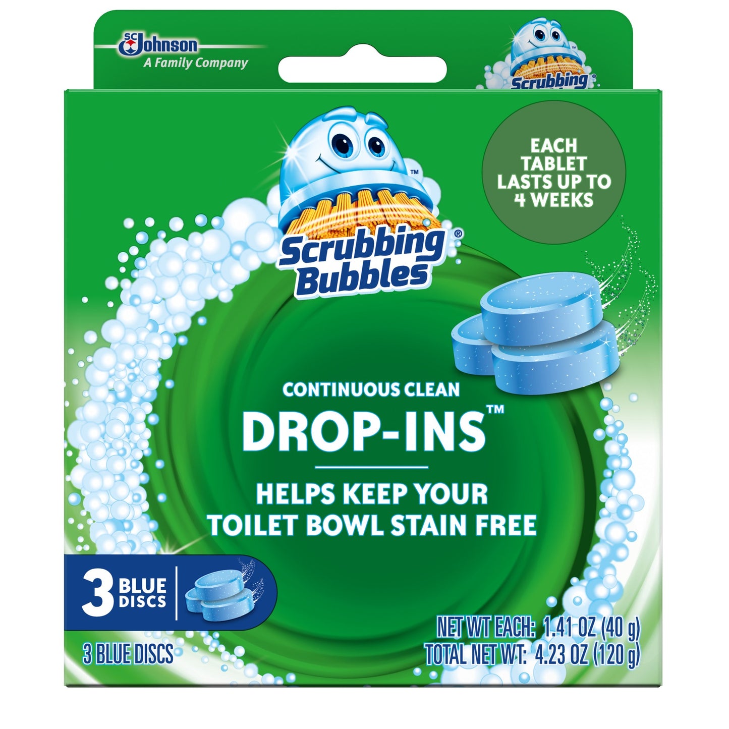 Scrubbing Bubbles Drop-Ins 3pk