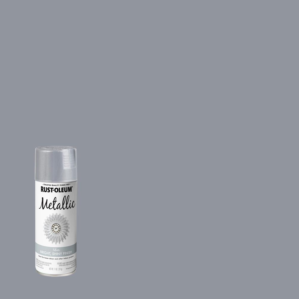 Spray paint,metallic silver