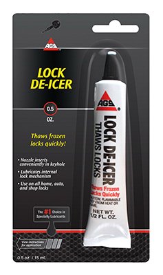Lock De-Icer Thaws Lock