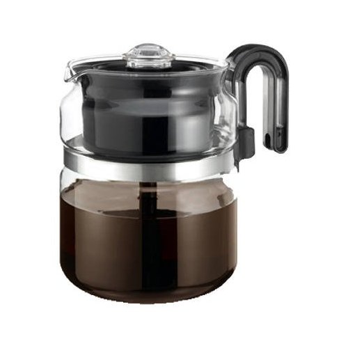 Coffee Percolator Glass 8 Cups Boxed