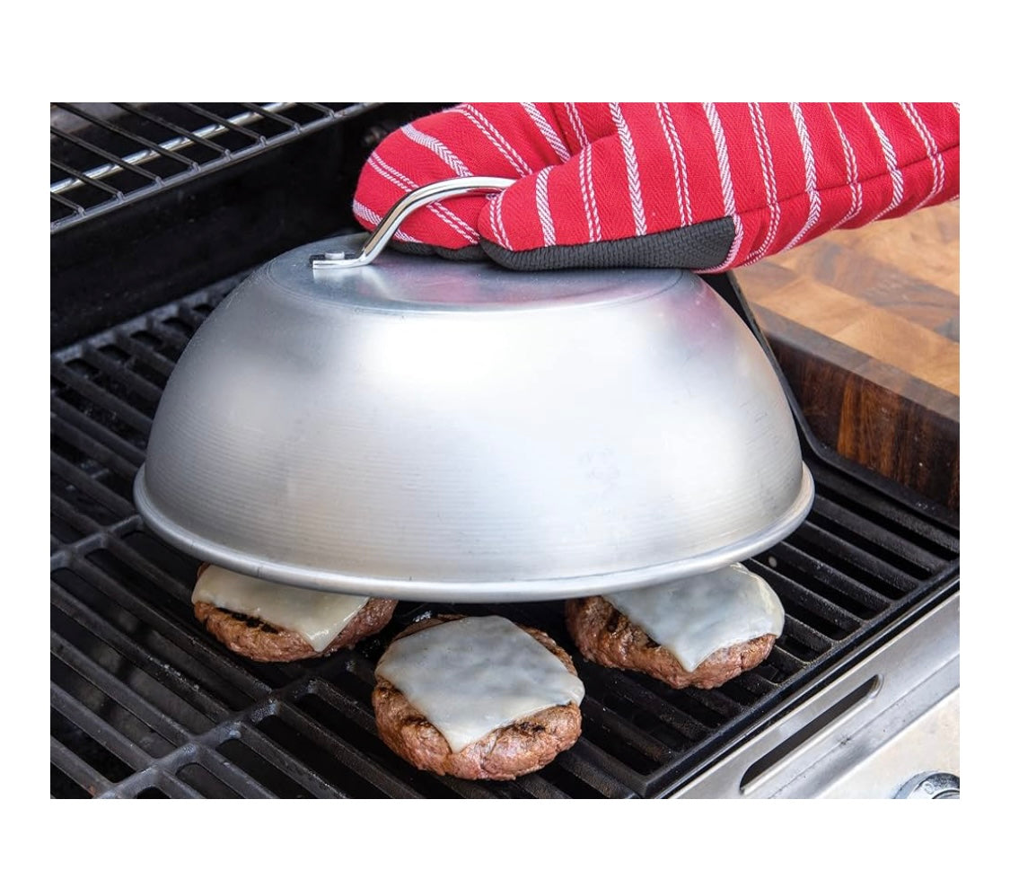 Nordic ware 10 inch grill lid for melting and steaming 