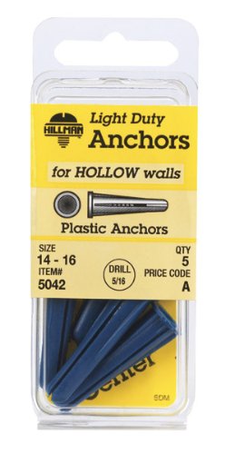 Plastic Anchor #14-16x1-1/2"