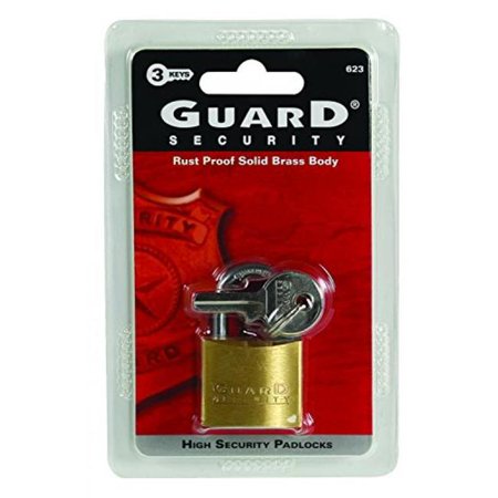1-1/4" Solid Brass Padlock
