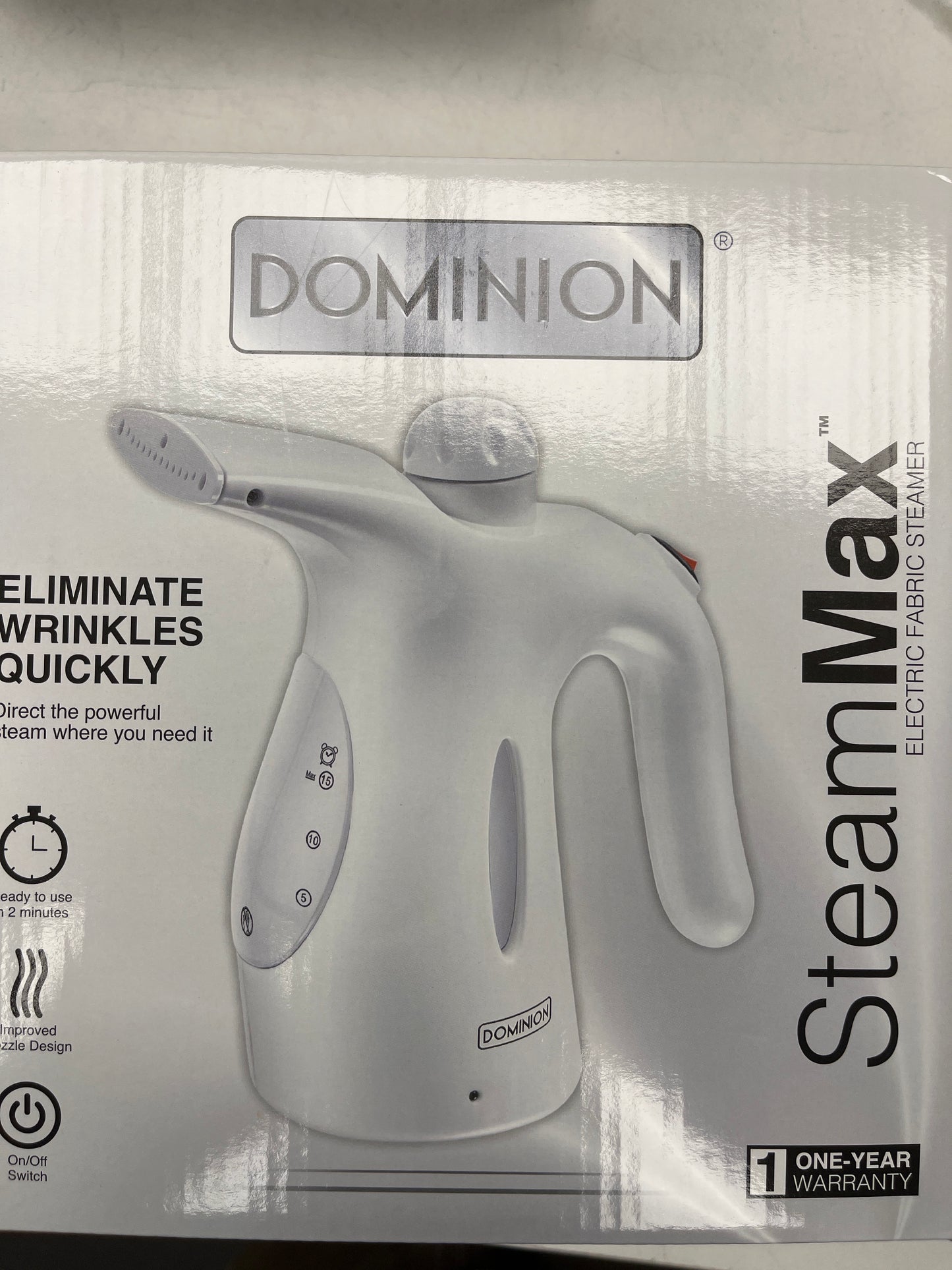 Steam max electric fabric steamer