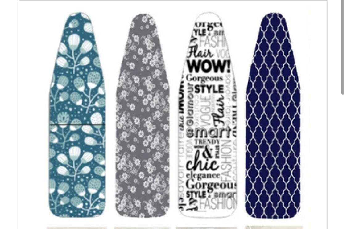 PAD/COVER-IRONING BOARD-15×54 ASSORTED PRINTS