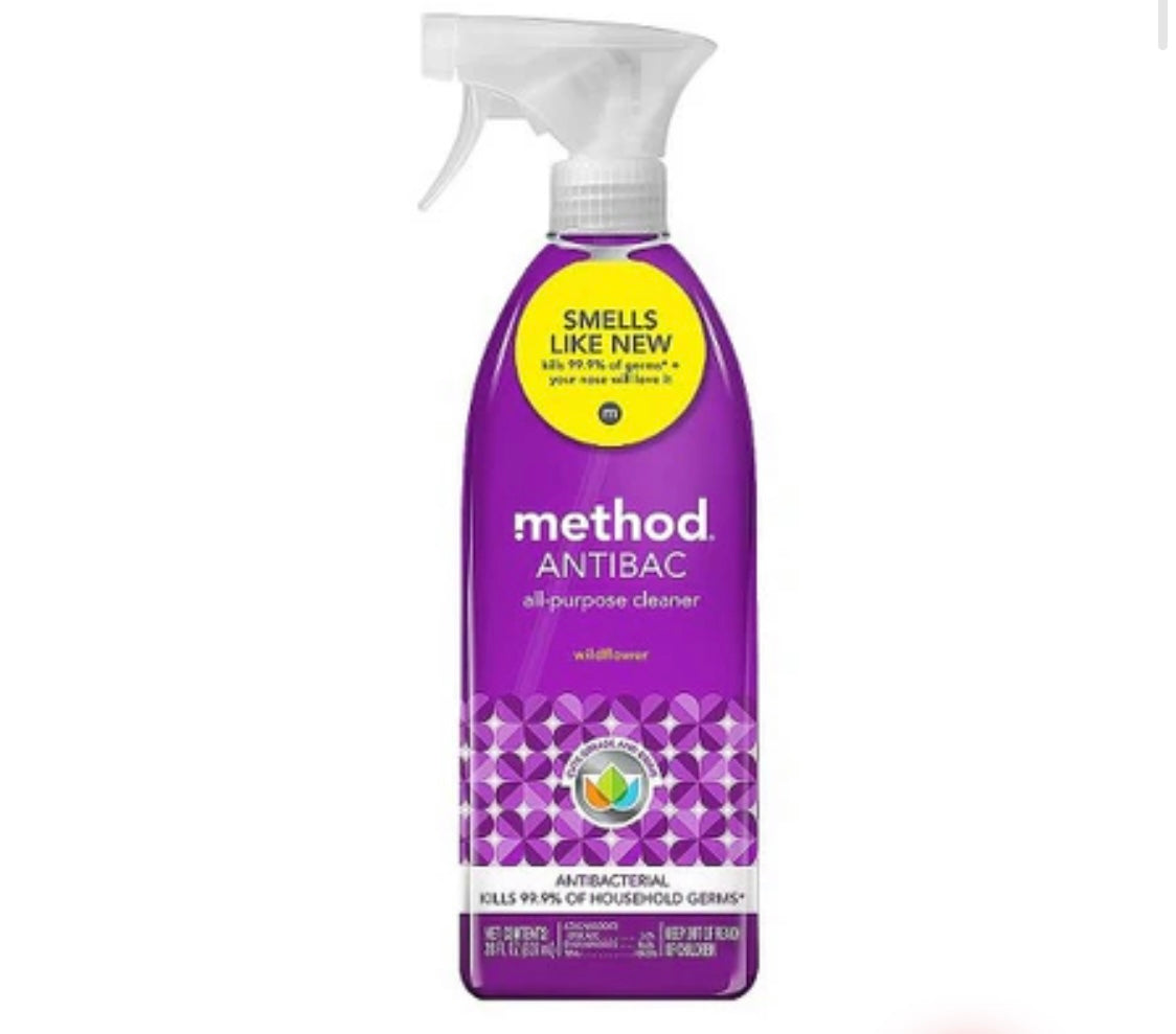 Method all purpose cleaner, antibacterial wildflower