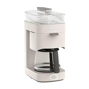 Cuisinart Soho 5-Cup One-Touch Operation Coffeemaker with Removable 25 Oz Water Reservoir and Integrated Coffee Scoop (Truffle)
