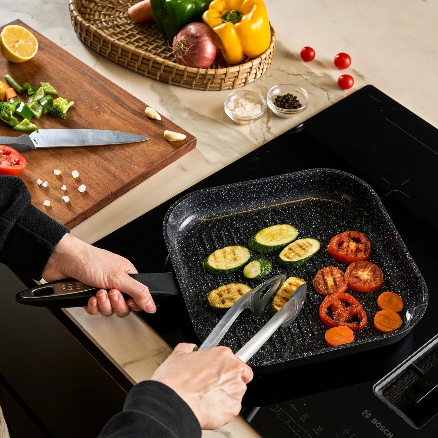 zyliss ultimate ceramic grill pan 10.2"