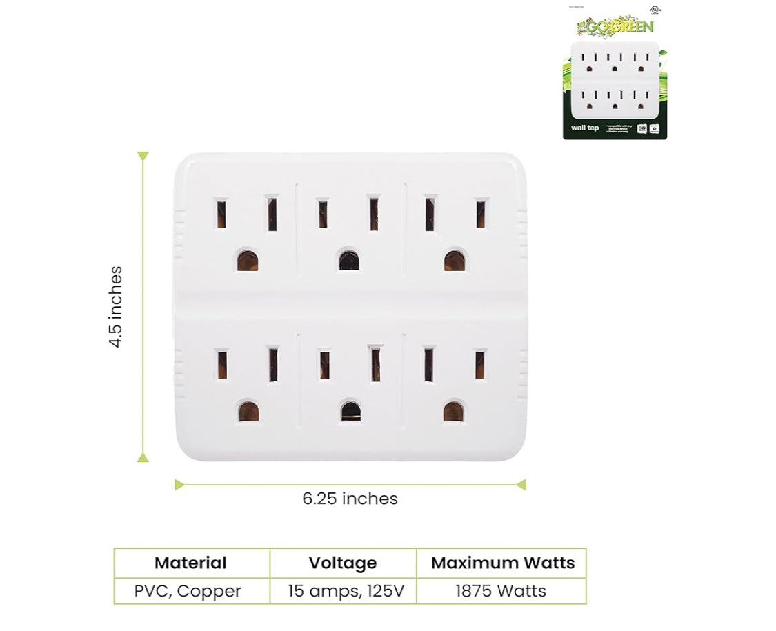 Go green wall tap outlet