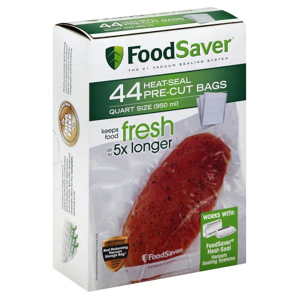 Food Saver 44bags Q Size 8x11"